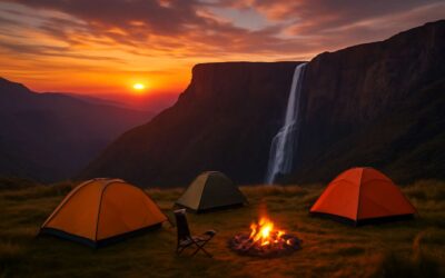 Campgrounds Tugela Falls: Scenic Camping Near a Majestic Southern African Waterfall.
